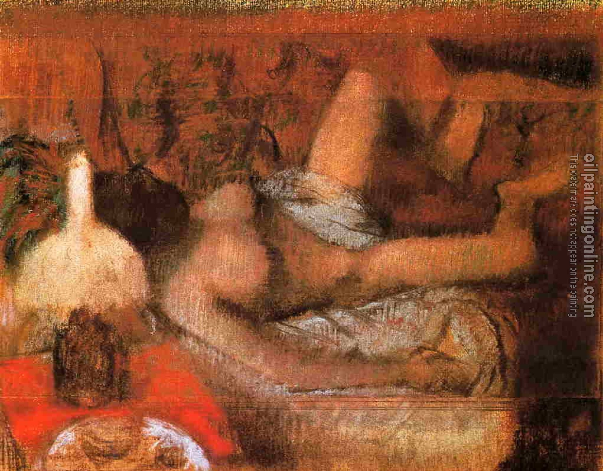 Degas, Edgar - Reclining Nude